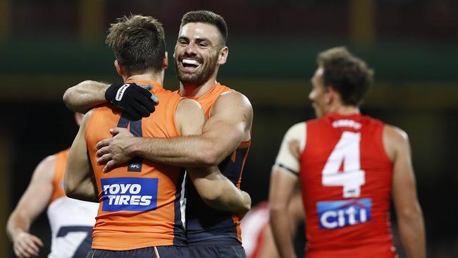 The Giants are trying to keep Stephen Coniglio. pic: Getty Images