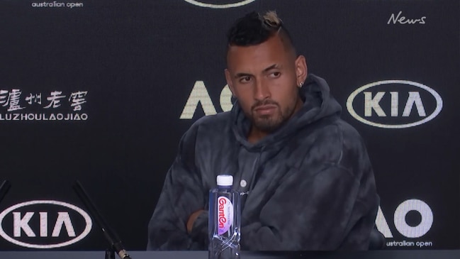 Kyrgios on rivalry with Nadal: 'Doesn't mean we like each other'