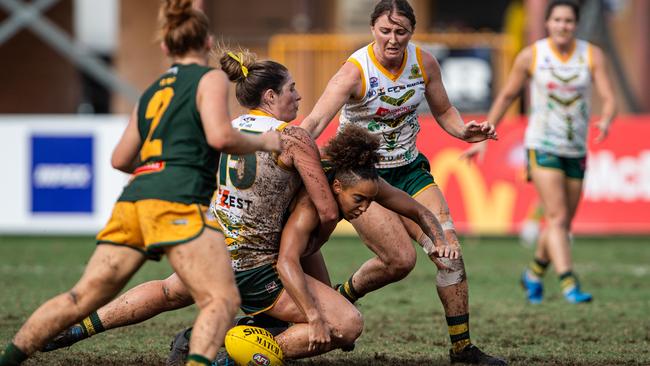 2023-24 NTFL Women's Grand Final between PINT and St Mary's. Picture: Pema Tamang Pakhrin