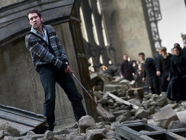 Matthew Lewis in a scene from film Harry Potter and the Deathly Hallows — Part 2.