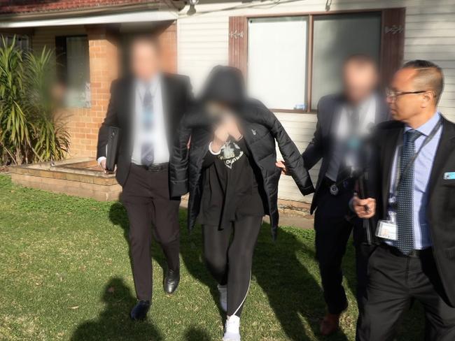 Criminal Groups Squad detectives have charged an employee of a primary school in Sydney’s west after she allegedly provided a fraudulent COVID-19 vaccine certificate to her workplace. Picture: NSW Police