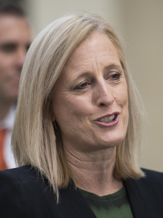 Finance Minister Katy Gallagher is a trusted confidante. Picture: Martin Ollman