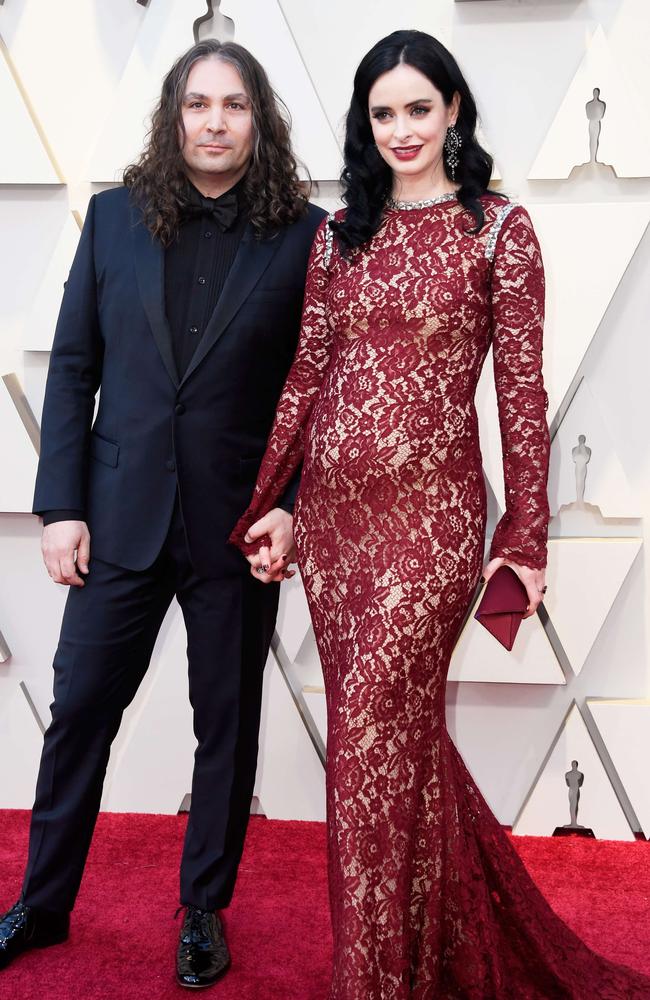 Krysten Ritter confirmed her pregnancy. Picture: Frazer Harrison/Getty Images/AFP