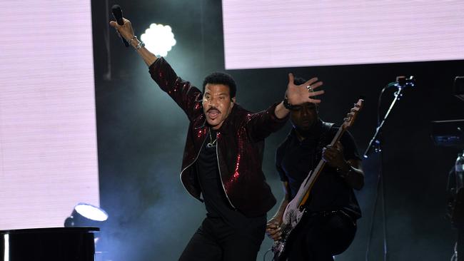 Lionel Richie Adelaide concert, Botanic Park. Picture: BERNARD HUMPHREYS