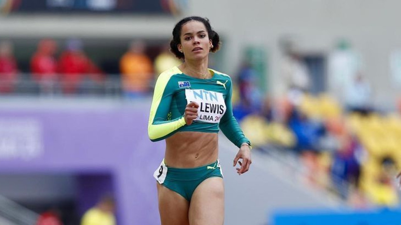 Torrie Lewis’ star continues to rise in athletics. Photo: worldathletics