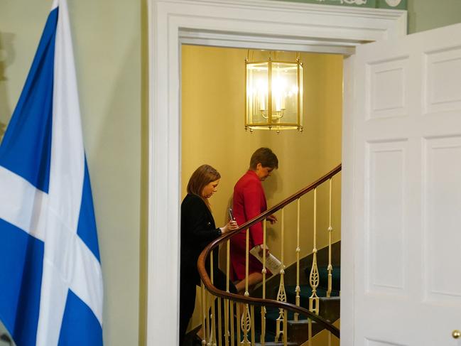 Scotland's First Minister Nicola Sturgeon said her decision to resign “comes from a deeper and longer term assessment”. Picture: Jane Barlow / AFP.