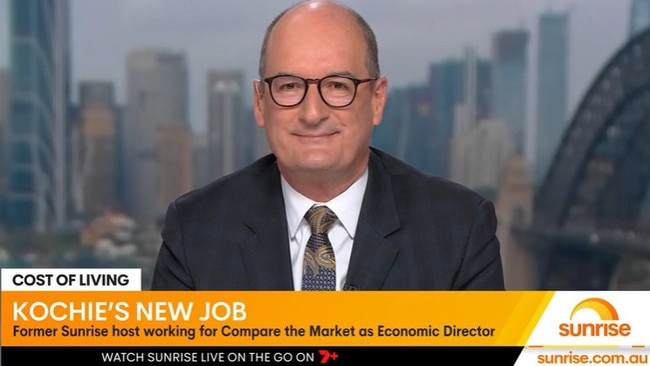 The former breakfast TV host announced his new gig with Compare the Market.