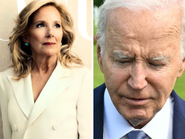 Jill Biden's appearance on Vogue's cover comes at an ... interesting time. Picture: Vogue