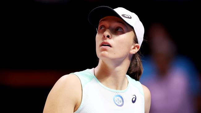 Polish World No. 1 Iga Swiatek wants to thank Ash Barty. Picture: Christopher Pike/Getty Images