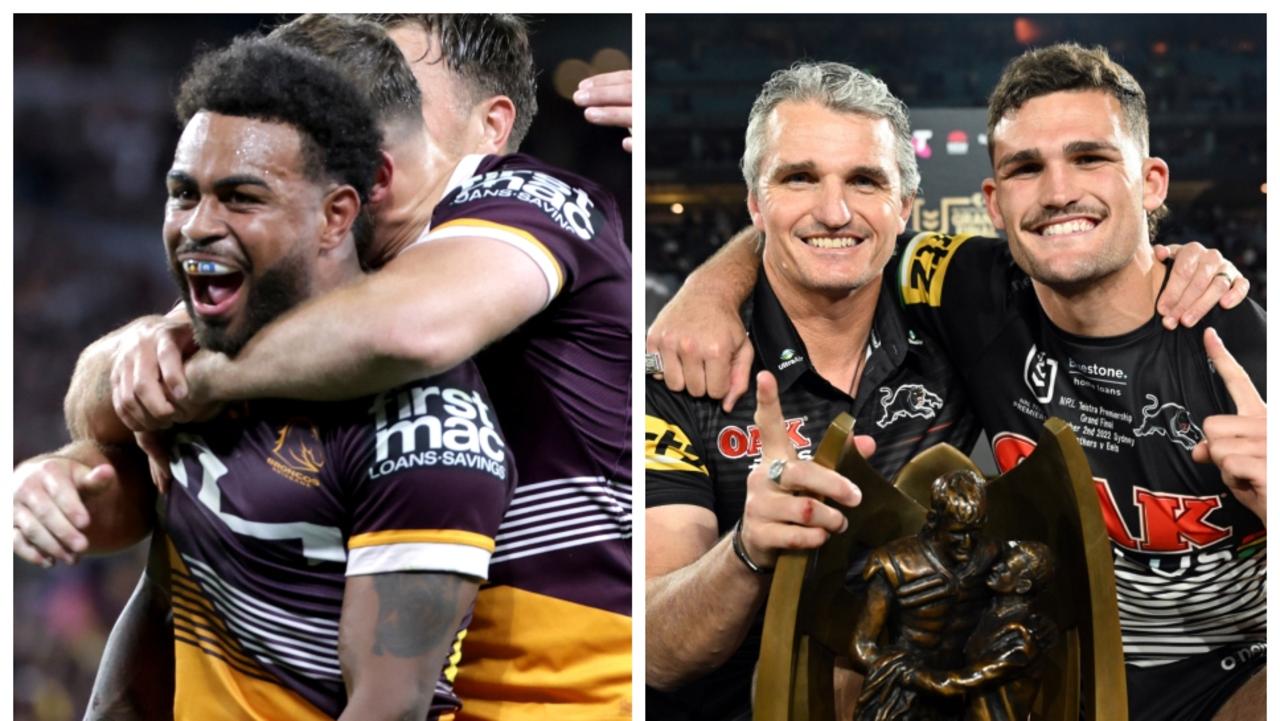 NRL Grand Final 2023 schedule, what time is the grand final, where will the grand final be played, Broncos, Panthers, Warriors, Storm, NRLW grand final time