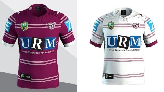 Sea Eagles jerseys for the 2017 season.