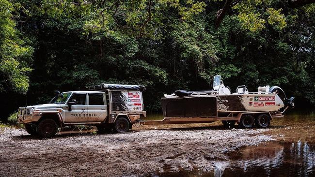 Stevie Burke’s 70 Series LandCruiser was stolen from Parramatta Park on Saturday and was located in a gated industrial yard on Monday, August 7. Picture: True North Adventures