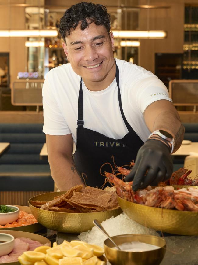 Executive chef Wallace Mua.