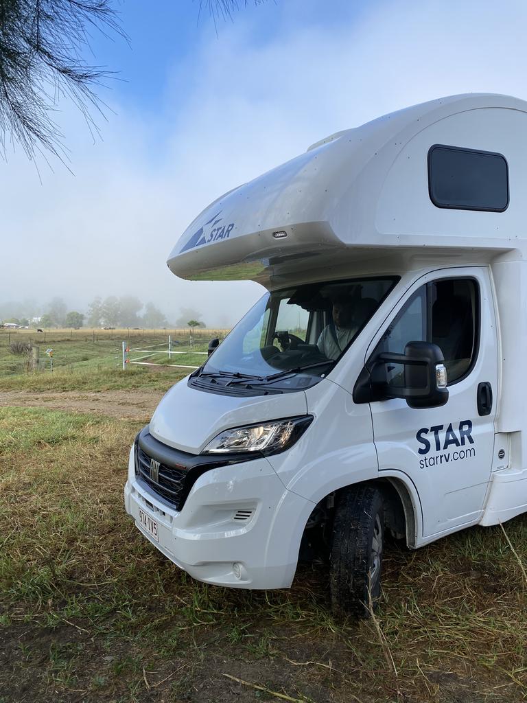 Our second site, near Barrington Tops, was a little more ‘off grid’.