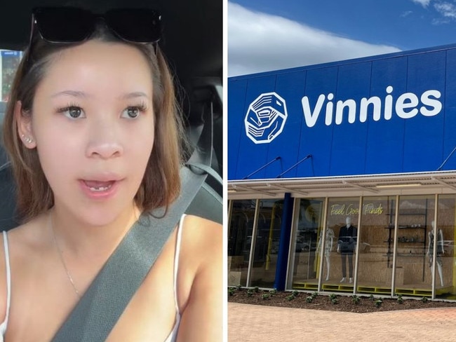 A Brisbane woman has exposed what she believes to be a huge problem with modern op shops. Picture: TikTok