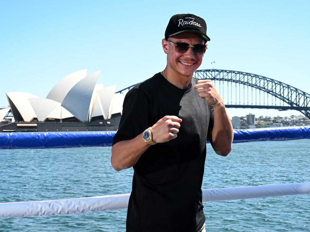 Harrison says Tim Tszyu is nowhere near the level of his legendary father. Picture: Grant Trouville