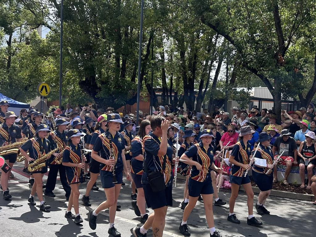 Thousands were in attendance at the Melon Fest parade