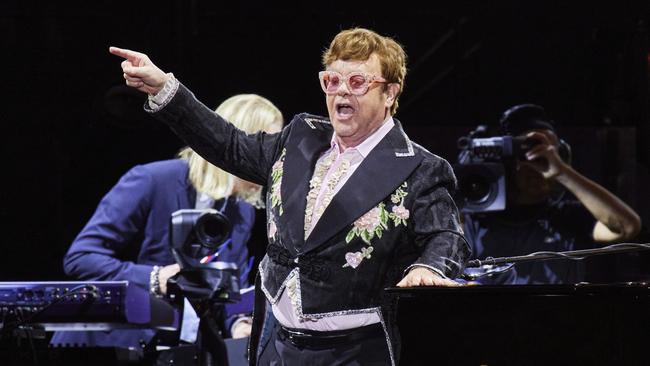 Elton John kicks off three concerts in Berlin the day after the coronation concert. Picture: Markus Ravik