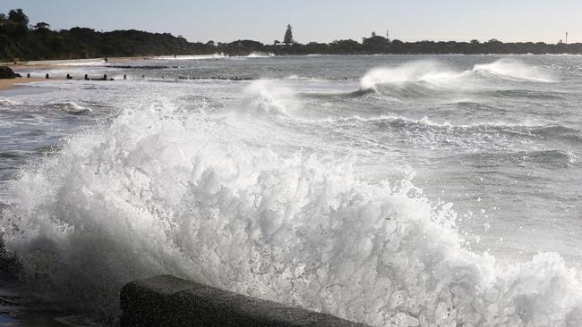 A report prepared by experts at Griffith University revealed estimated costs of measures to protect vulnerable areas in Bowen and Wilson Beach. Picture: Mike Dugdale