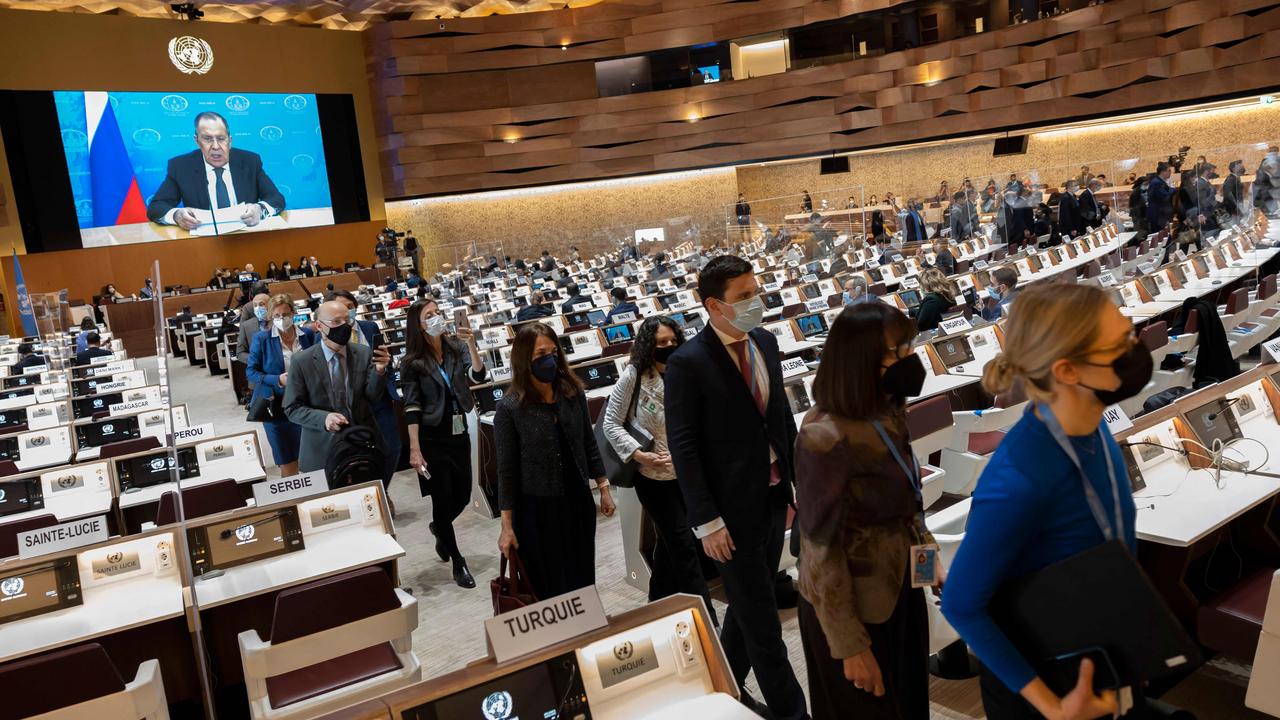 Le monde tourne le dos à la Russie au Conseil des droits de l’ONU