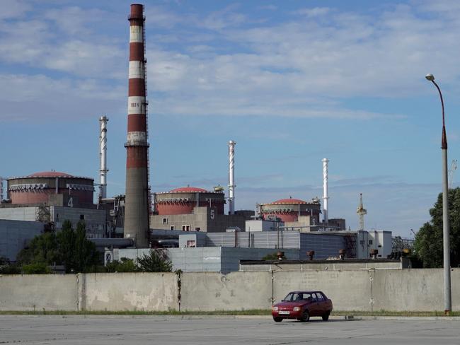 The UN said "powerful explosions" occurred at Ukraine's Russian-controlled Zaporizhzhia nuclear plant in what appeared to be "renewed shelling" at Europe's biggest nuclear plant. Picture: AFP