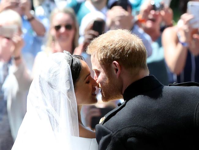 A lot of drama went on behind the scenes at the royal wedding. Picture: AFP