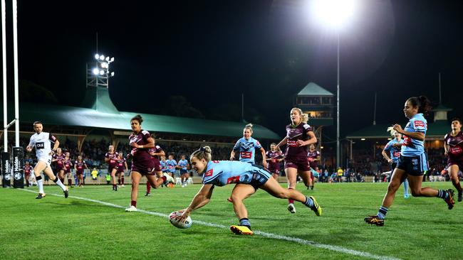 Isabelle Kelly scored a double in the win at North Sydney Oval. Pic: Adam Head