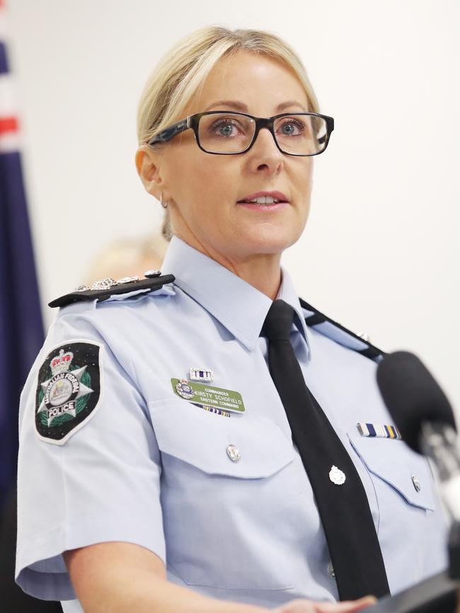 Australian Federal Police (AFP) Assistant Commissioner Kirsty Schofield. Picture: Richard Dobson