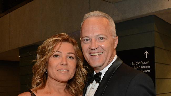 Schaldine and Brian Bond at The Ark black tie charity ball at Parkwood Village. Picture: Regina King
