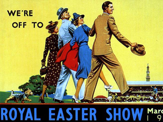 Sydney Royal Easter Show poster from March 1940.