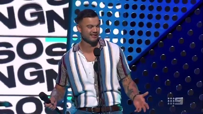 Guy Sebastian wins Song of The Year (Nine)