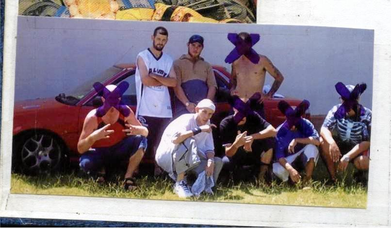 T-Dub's 'old crew' who the rapper says are mostly gone. Picture: Contributed