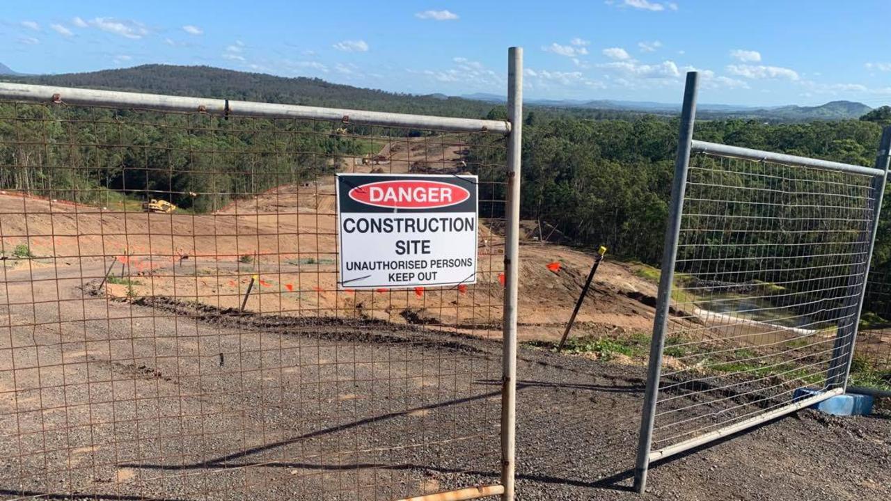 Work on the bypass is now in full swing.