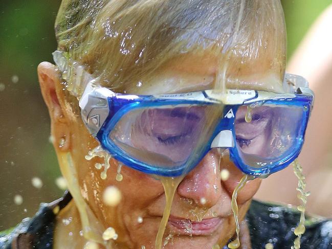 EMBARGOED TIL 8.30pm WEDNESDAY FEB 4 .. I'm A Celebrity Get Me Out Of Here - Episode 4: Tucker Trial – In The Pits with Maureen McCormick and Laura Dundovic. Picture: Channel 10