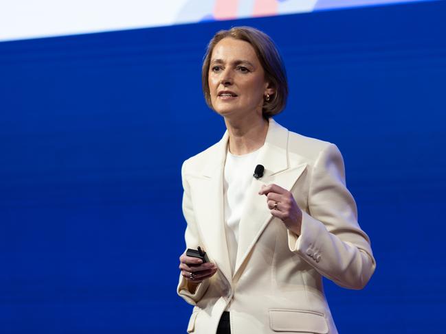 27-05-2025 - Telstra CEO Vicki Brady at Telstra's investor day in Sydney