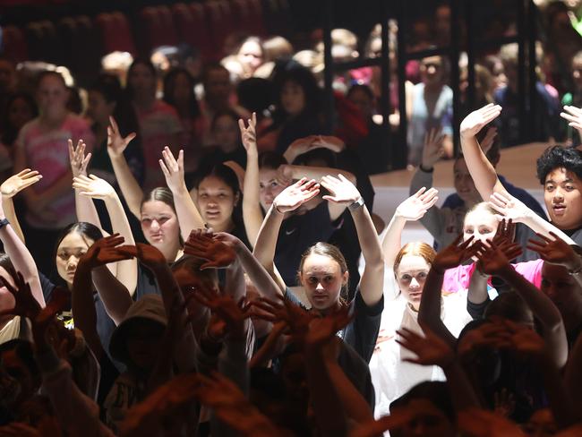Behind the scenes at Creative Generation Rockeisteddford 2022. Picture: Nigel Hallett