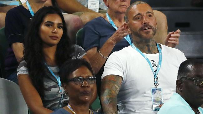 Watching the Australian Open is as closes as this Toby Mitchell ever got to a tennis court. Picture: Michael Klein