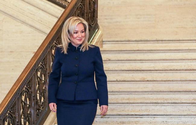 Pro-Irish unity politician Michelle O'Neill has made history becoming Northern Ireland's first minister