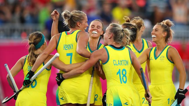 Jodie Kenny scored the match-winner for the Hockeyroos against Canada.