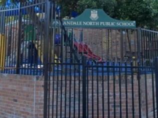 The boy was impaled on a fence at Annandale North Public School.