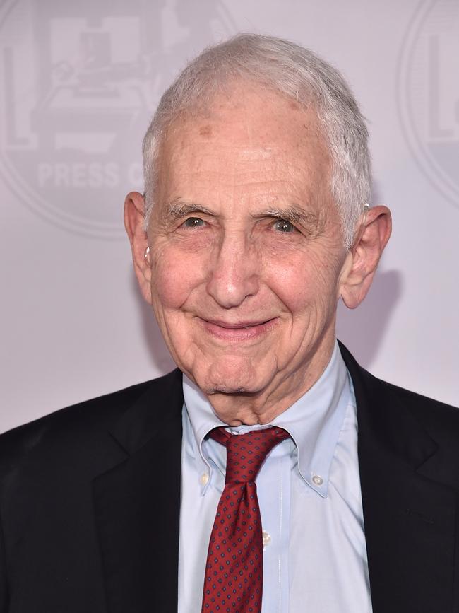 Daniel Ellsberg attends an LA Press Club event in 2018. Picture: Getty