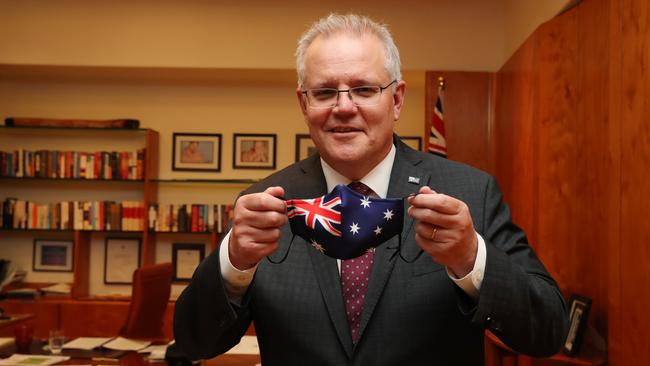 Prime Minister Scott Morrison has urged state premiers to reopen borders. Picture Adam Taylor PMO/ via NCA NewsWire