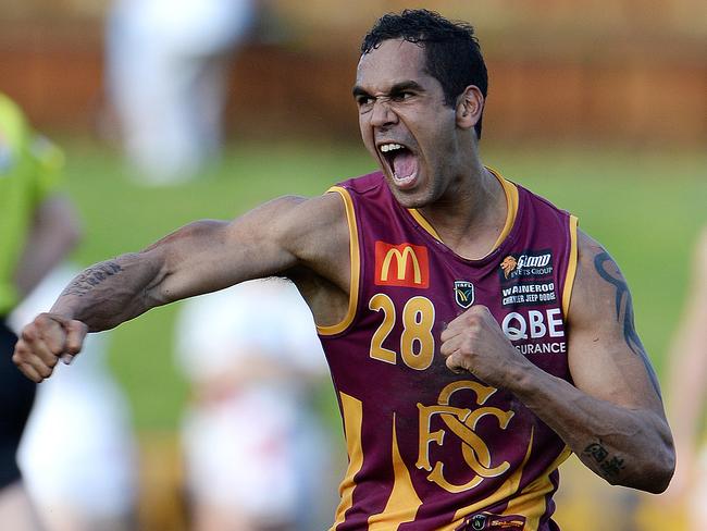 Subiaco's Shane Yarran kicked 54 goals in 2015. Picture: Daniel Wilkins