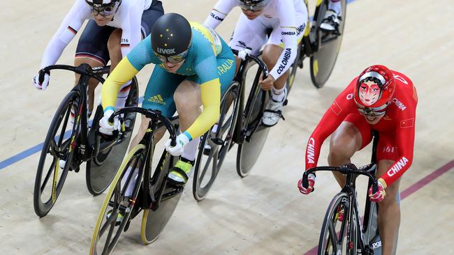 Anna Meares claimed a spirited bronze in the Keiren for her sixth Olympic medal in four Games.