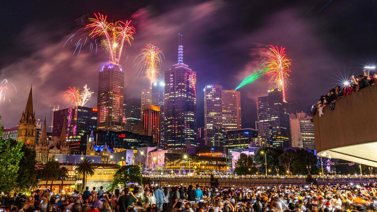 Let’s thrive in 2025: Clean-up begins after massive Vic celebrations to ring in New Year