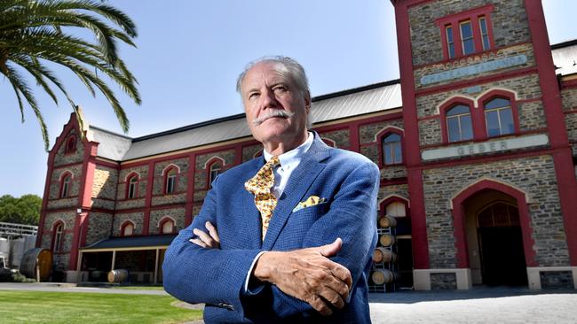 Chateau Tanunda owner John Geber is planning a $31 million development including a five-star hotel and cultural centre, where people would stay and learn about winemaking, local food and the area's history. Picture: Tricia Watkinson