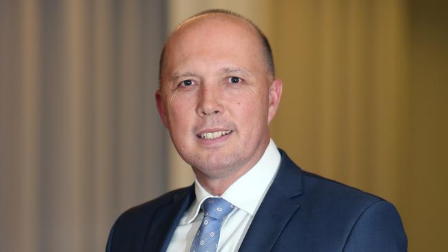 Peter Dutton will be the new Home Affairs minister. Picture: Gary Ramage