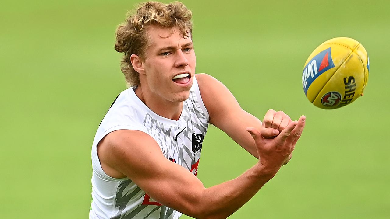 Finn Macrae will debut for Collingwood to help cover the absent Taylor Adams. Picture: Getty