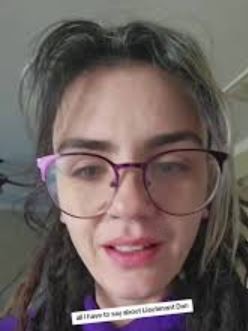 Malinowski’s concerned daughter Ashley Ann said the TikTok fame would put her father in an “early grave”. Picture: TikTok