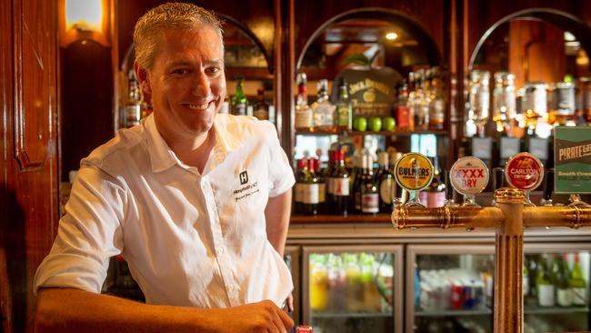 Hospitality NT chief executive Alex Bruce wants the minimum alcohol floor price scrapped. Picture: Che Chorley